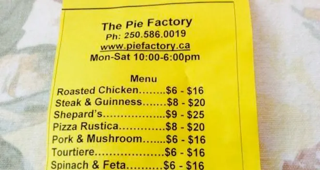 The Pie Factory