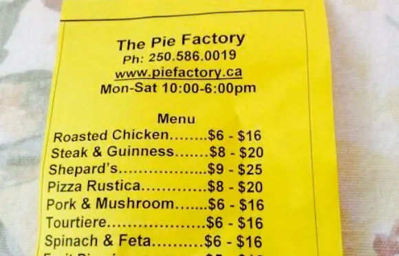 The Pie Factory