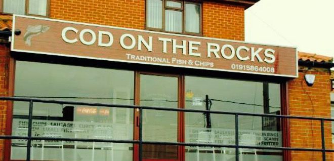 Cod On The Rocks