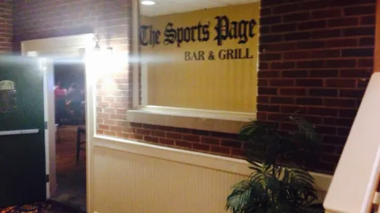 The Sports Page Bar and Grill