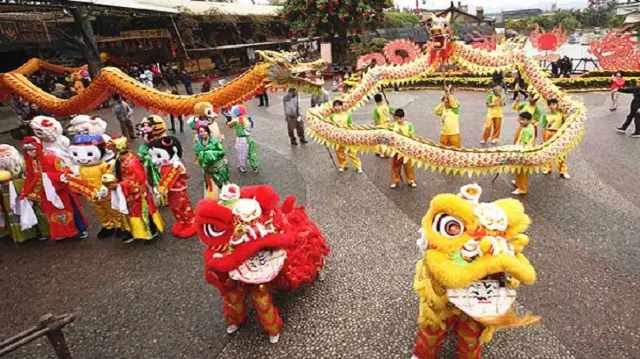 Lion Dance Performances in Foshan