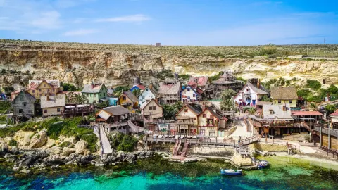 Popeye Village attraction in มอลตา