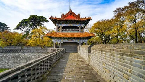 Fuling Tomb attraction in Shenyang