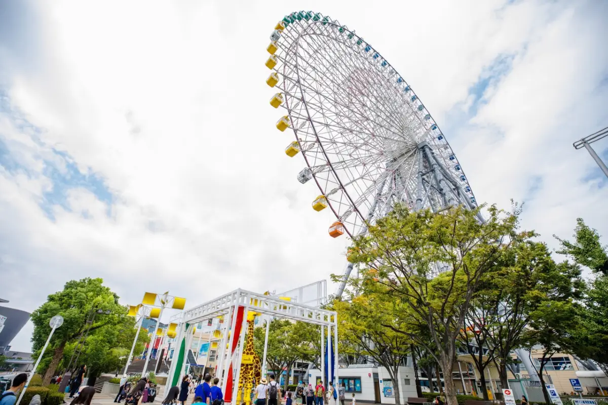 오사카 나라 여행 덴포잔 대관람차