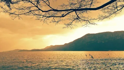 Dianchi Lake attraction in Kunming