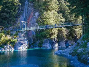 Blue pools walk