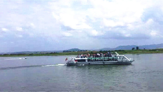 Yalu River Estuary Pier Inland Cruise