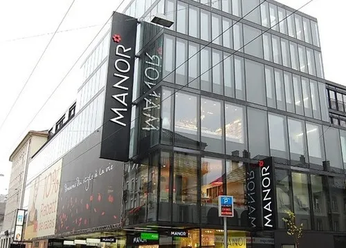 Swiss-style shopping store