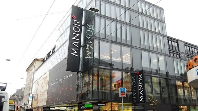 Swiss-style shopping store