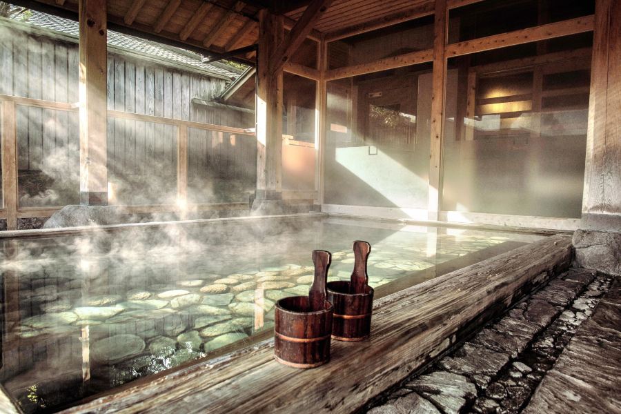 渡月亭旅館温泉