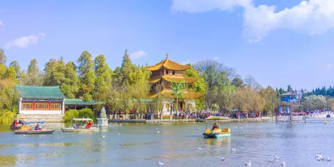 大觀公園西苑碼頭單程遊船票所有旅客