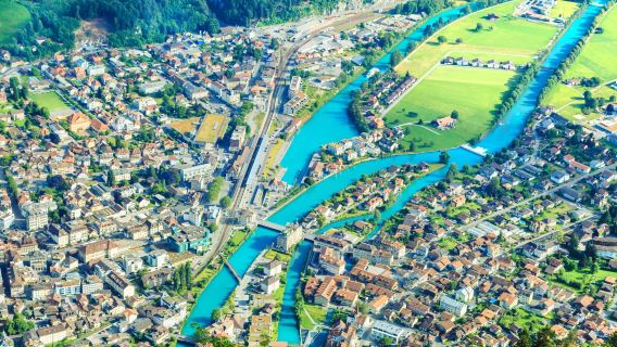 Sarnen Lake + Unterseen + Harder Kulm + Museum one-day tour