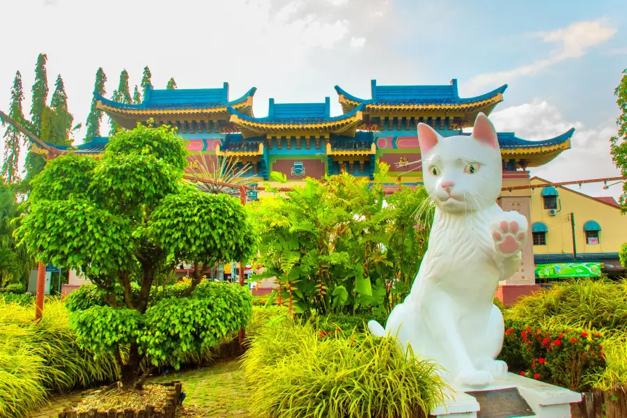 Cat Statue, Kuching, Sarawak.