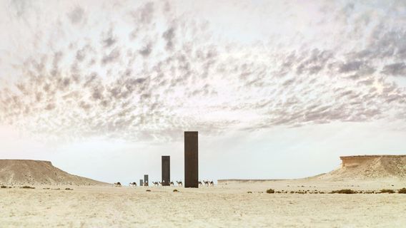 EAST-WEST / WEST-EAST by Richard Serra