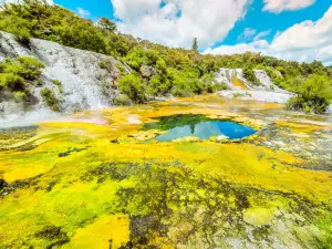 Orakei Korako Geothermal Park & Cave