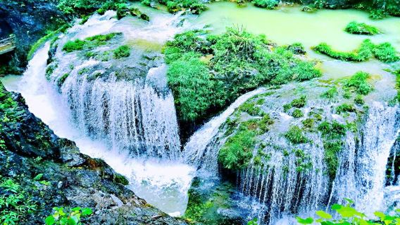 Ancient Miao River Hundred Waterfalls Grand Canyon Scenic Area