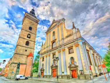 St. Nicholas Church Ceske Budejovice otelleri