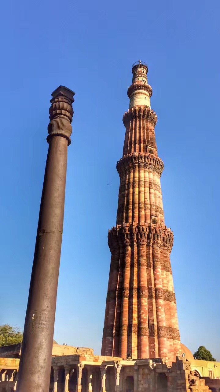 顧特卜塔 インドデリーの最高イスラム尖塔の建物で 世界で一 Trip Com ニュー デリーの旅のブログ