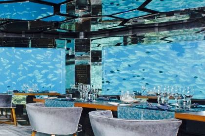 Sea Underwater Restaurant at Anantara Kihavah