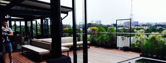Morning Glory At Rooftop Mitra Hotel Bandung