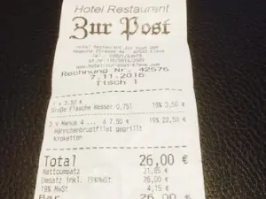 Hotel-Restaurant zur Post