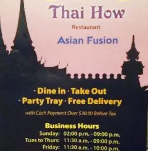 Thai How Restaurant