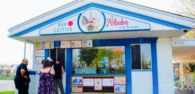 Bar laitier Alibaba et les 40 saveurs