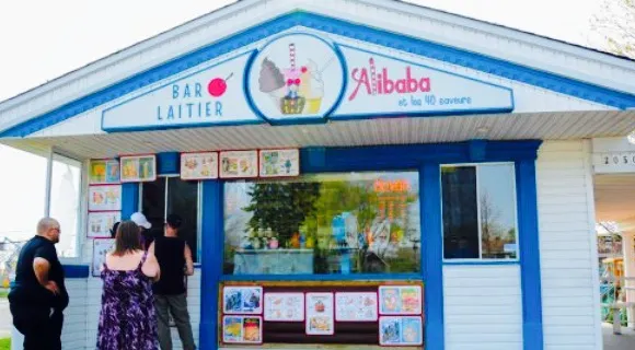 Bar laitier Alibaba et les 40 saveurs