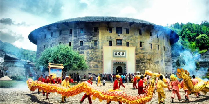 洪坑土樓民俗文化村