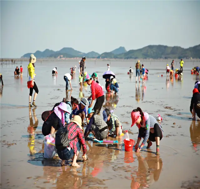 Beachcombing in Lianjiang