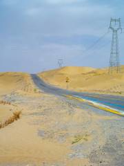 砂漠の道路