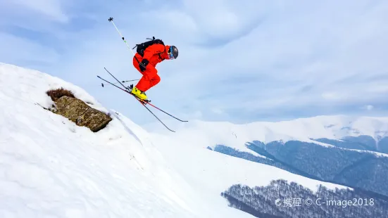 The Duolemeidi Ski Park in Zhangjiakou