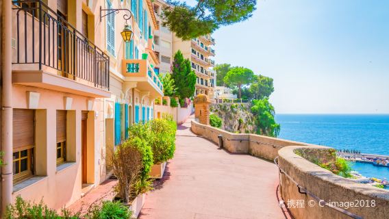 エズ+エズ熱帯植物園+モンテカルロ・オペラハウス【貸切チャーター車】