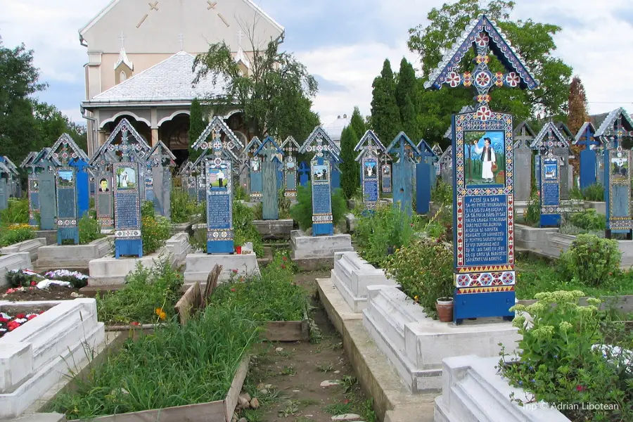 Cimetière joyeux - Sapanta