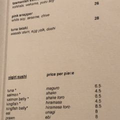 sushi e ảnh của người dùng