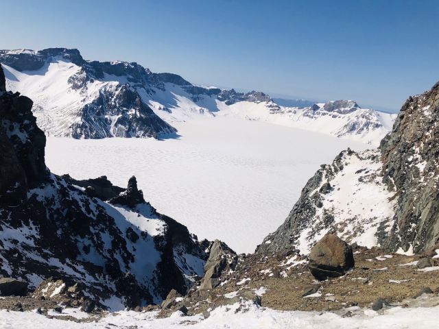 Heaven Lake on Changbai Mountain