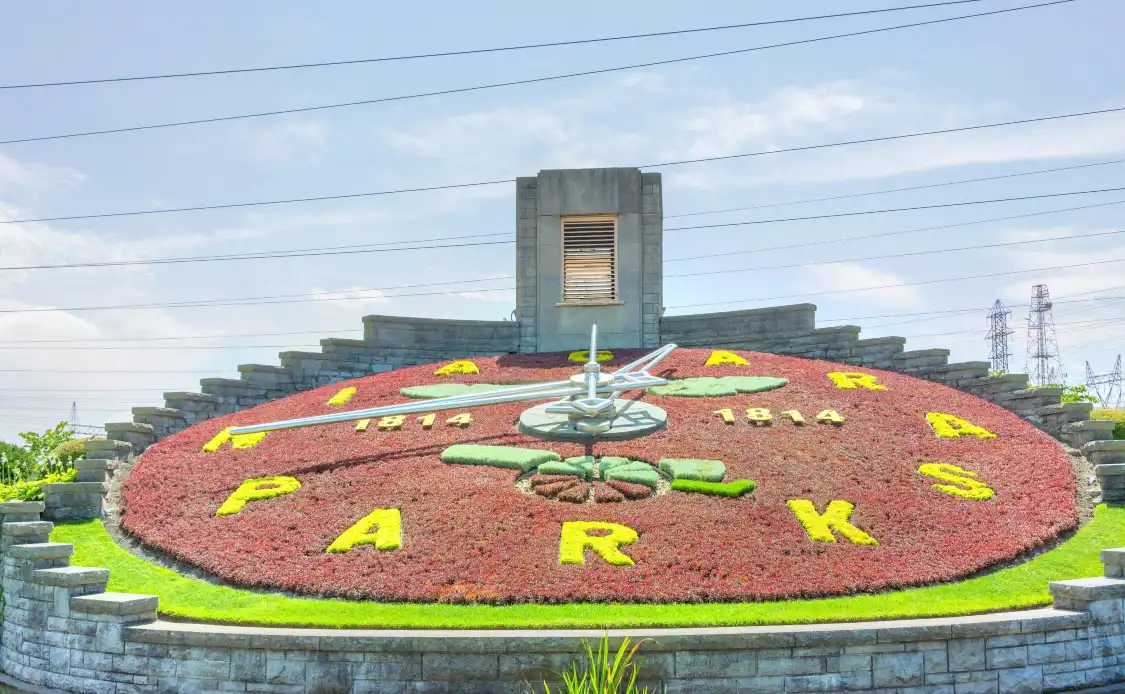 Hotels near Floral Clock