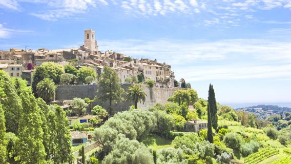 Marina Jette + Park Rozrywki + Miasteczko Saint-Paul-de-Vence + La Turbie + Wieża Widokowa