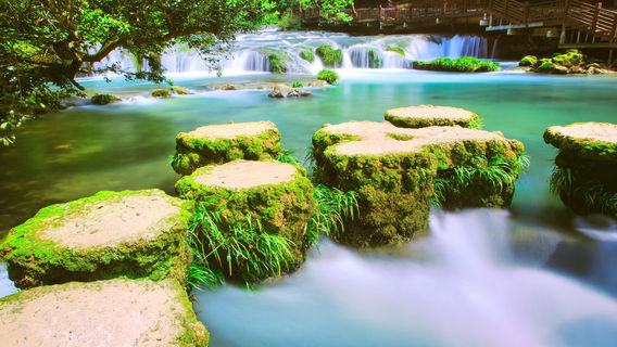 68-Level Drop Waterfall