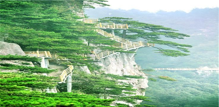 Yichun Mingyue Mountain Tourism Area - Qingyun Plank Road