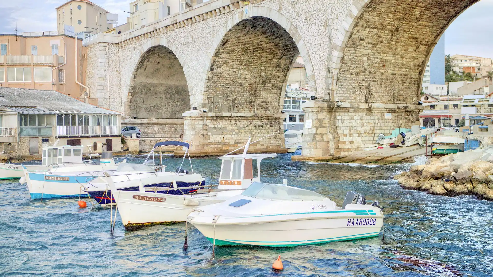 โรงแรมใกล้Vallon des Auffes