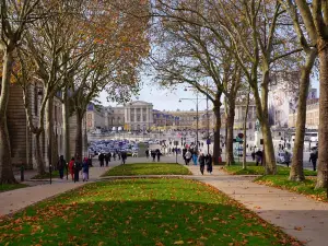 베르사유의 인기 가을 경치