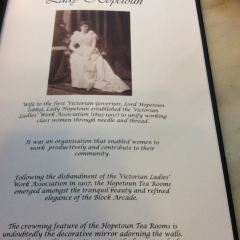 Hopetoun Tea Rooms est. 1892 (TM) User Photo