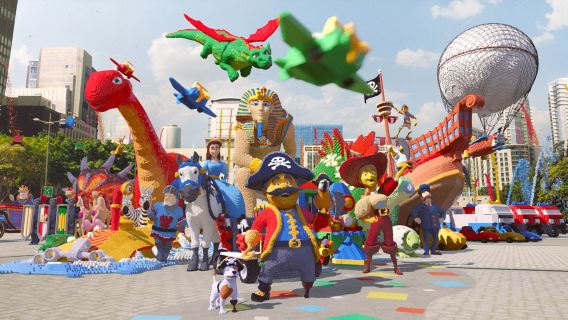 阿聯酋杜拜+IMG冒險樂園+杜拜樂高樂園一日遊【中文司導包車