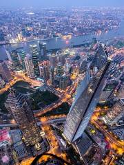 Смотровая площадка на вершине Шанхайской башни