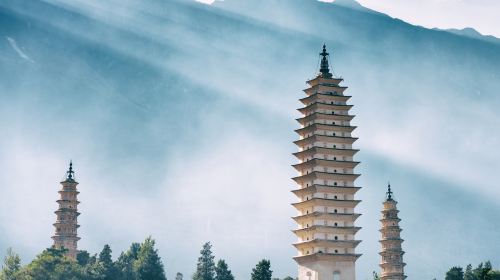 Three Pagodas of Chongsheng Temple Cultural Tourism Area