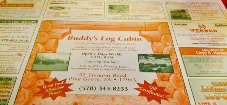 Buddy's Log Cabin Family Restaurant