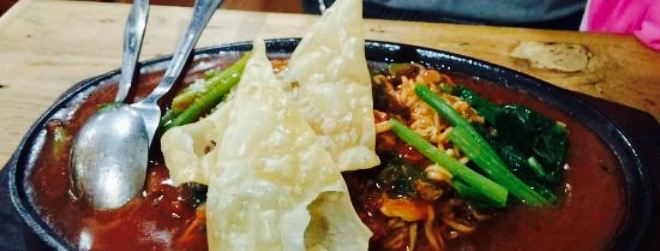 Mi Ayam Hot Plate