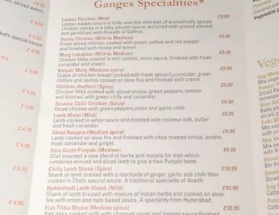 The Ganges Indian Restaurant