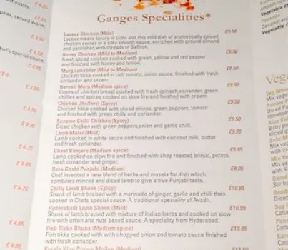 The Ganges Indian Restaurant